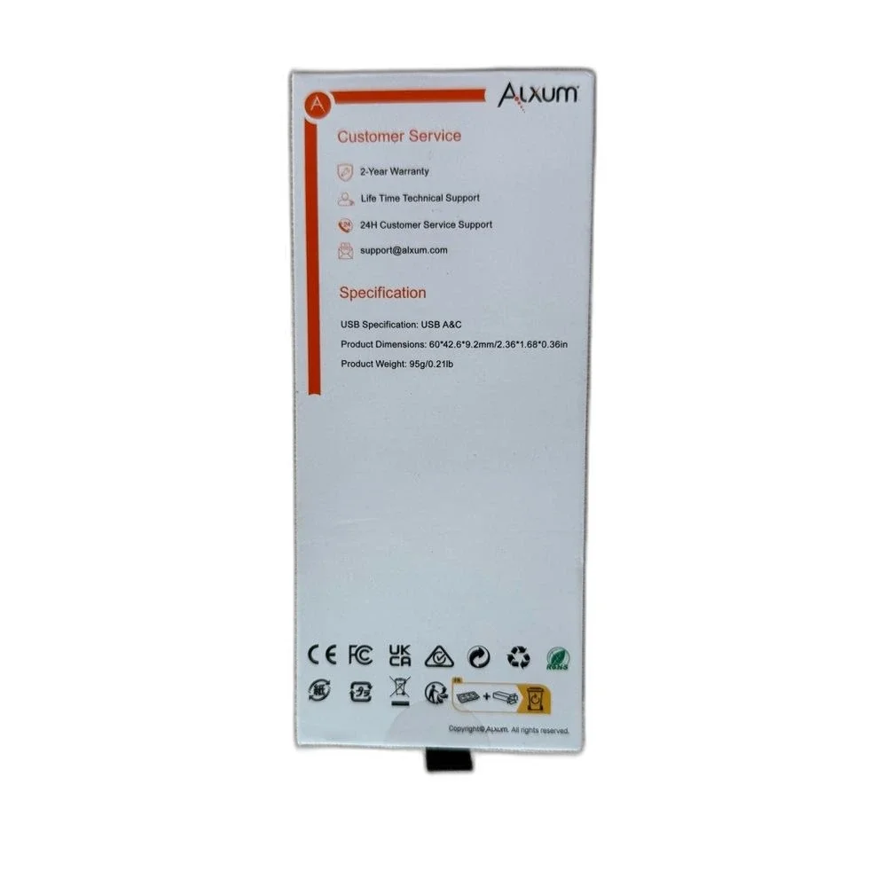 New in Sealed Box Alxum Wireless car Adapter Android Auto Warranty Tech Support